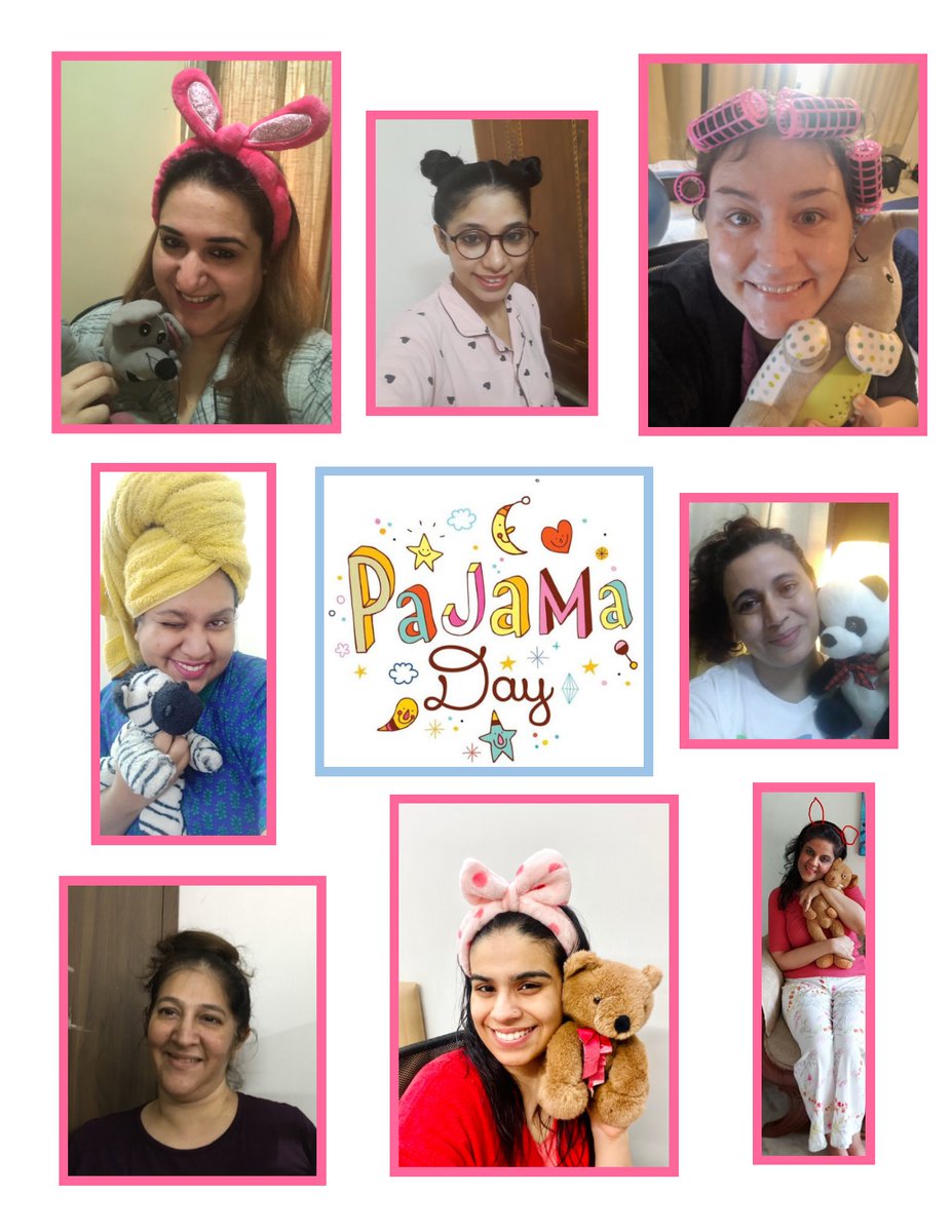 Happy pajama day from our EYFS teachers :) <a href="/TBS_Delhi/">TBS Delhi</a> #eyfs Looking forward to dancing in our PJ's all day long while we teach :)