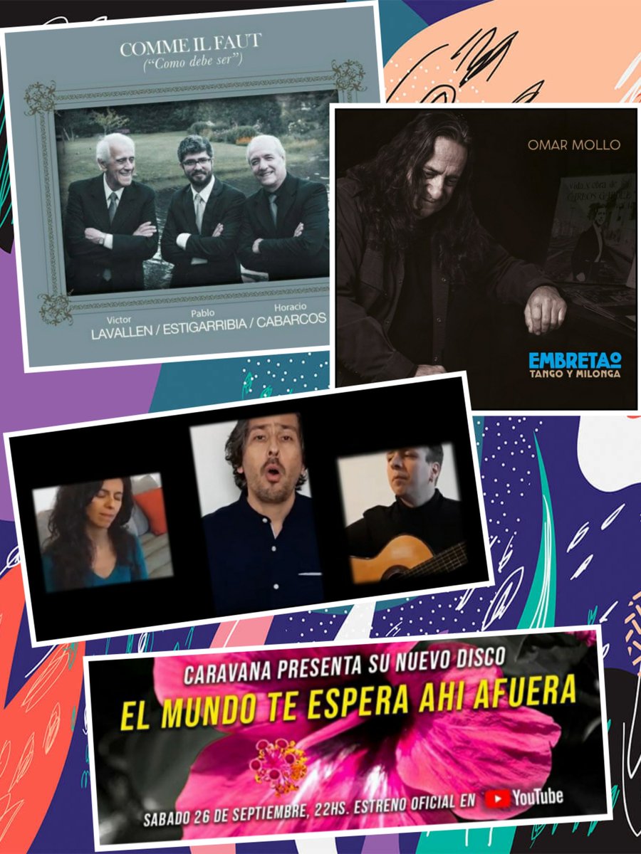 ahem927's tweet photo. #ALGOESTÁPASANDO 

👉 #TríoLavallénEstigarribiaCabarcos
👉 #omarmollo
👉 #caravanatango 
👉 #damianfontenla y #LosPresentes

#IgnacioVarchausky 
#AyerHoyEraMañana 
@la2x4 https://t.co/M0nXv9vxxg