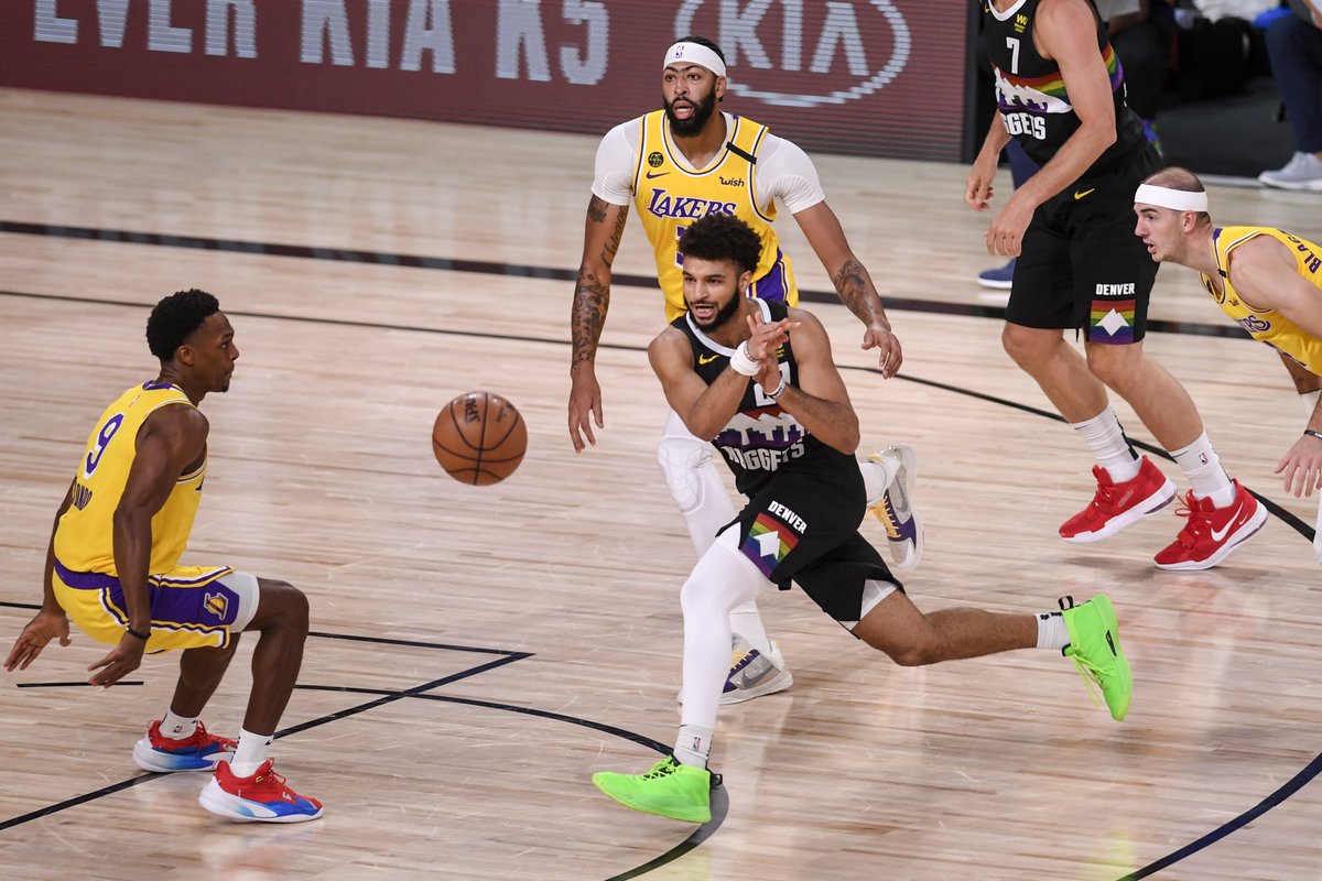 Lakers UK's tweet - "LAKERS WIN!! A flurry of defensive stops and offensive rebounds down the stretch propel the purple and gold to a crucial 114-108 victory, to go 3-1 up in