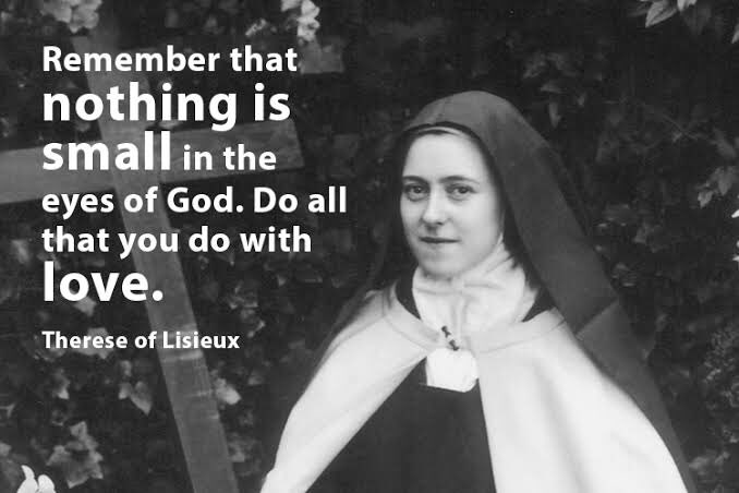 SHCEldoret's tweet photo. 𝐃𝐚𝐲 4 - 𝐒𝐭. 𝐓𝐡𝐞𝐫𝐞𝐬𝐞 𝐍𝐨𝐯𝐞𝐧𝐚 

(Check our Fb page for details)

For St. Therese, prayer was a way of walking with God. 

And it can be like this for us all. 

Even in prayer, St. Therese teaches simplicity -- talking to God in direct, personal and heartfelt ways. https://t.co/ITArC4AMOn
