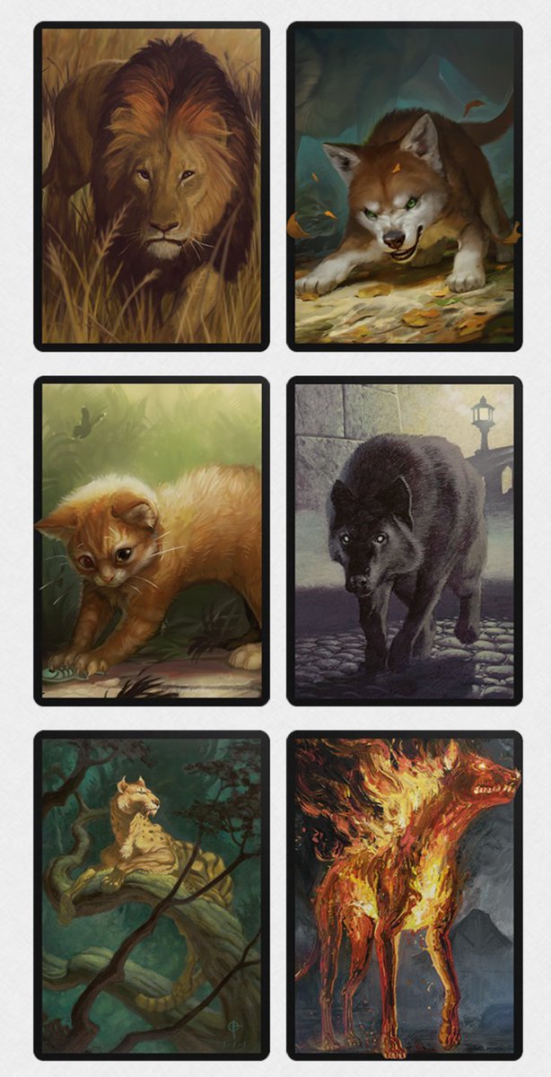 MTGNerdGirl's tweet photo. Giveaway: 🥰

I have 5 extra sets of the Dog vs Cat #MTGArena sleeves. I will randomly generate 5 winners to get ALL 6 codes. Thank you for being apart of our community!

Follow and retweet for a chance to win. Winners will be chosen 10pm PDT on 9/27/20. https://t.co/ehL0aeAf1v
