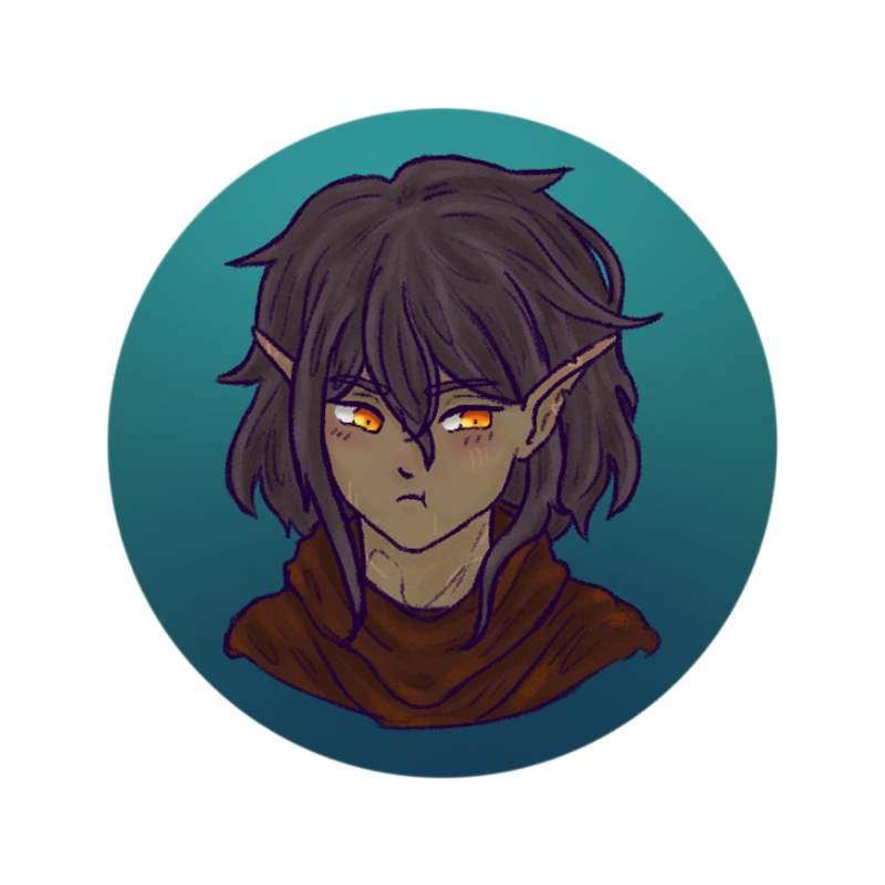 Jazeoth_'s tweet photo. For the past few weeks, I've been apart of a DnD game. I'm finally playing the game I love so, SO much.

I drew a few little emotes for my Character.

Meet Rowan Fauna, the Wood Elf Druid! :D

#dungeonsanddragons #characterdesign #emotes https://t.co/jeCRB3m2dW