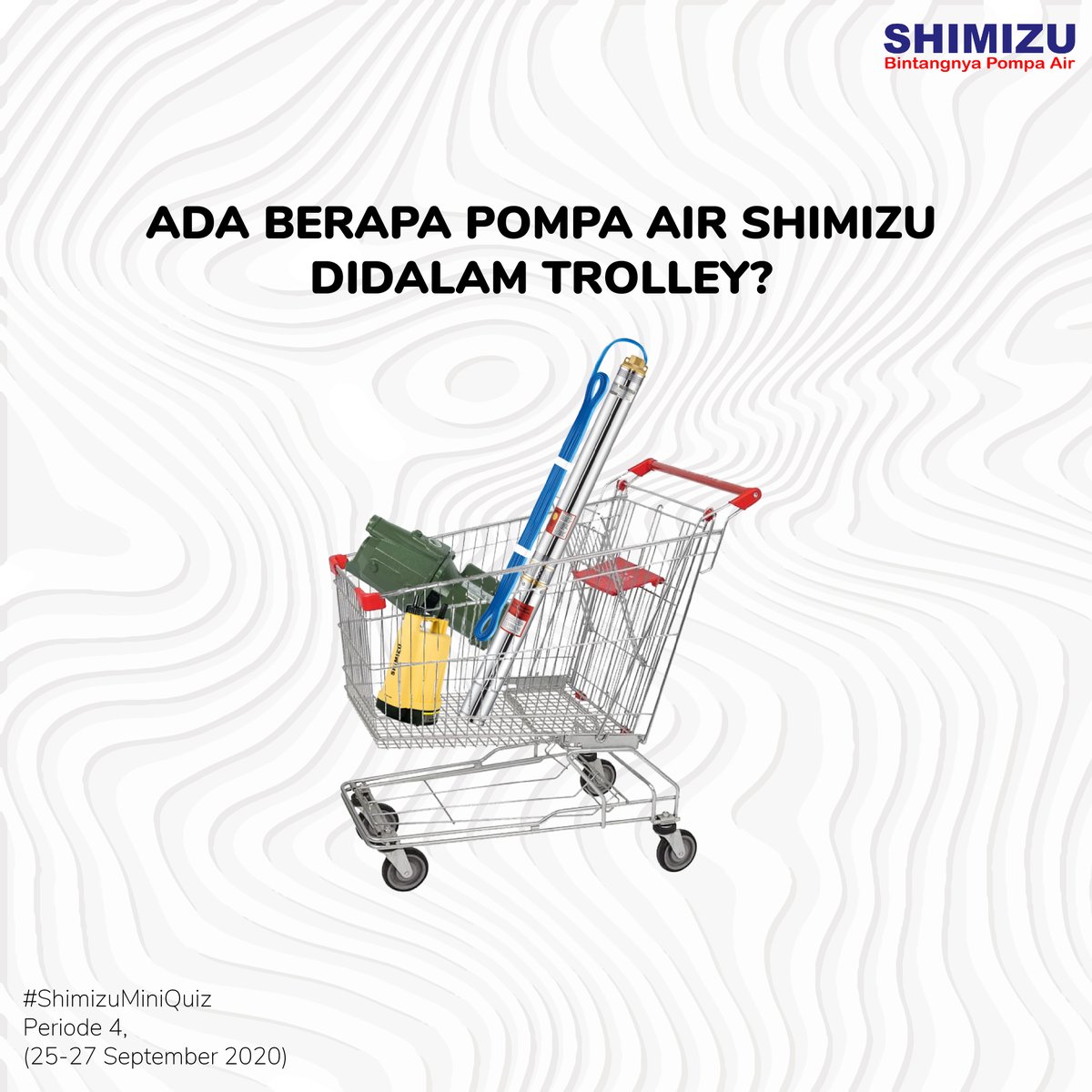 Shimizu_Indo's tweet photo. Eits, tapi jangan lupa ikutin syarat dan ketentuannya dulu ya:
1. Gunakan akun socmed milikmu yang aktif.
2. Satu akun socmed memiliki satu kesempatan untuk menjawab.
3. Follow Instagram, Twitter, dan Facebook Page dari Shimizu Indonesia. https://t.co/mglxA9Ey8V