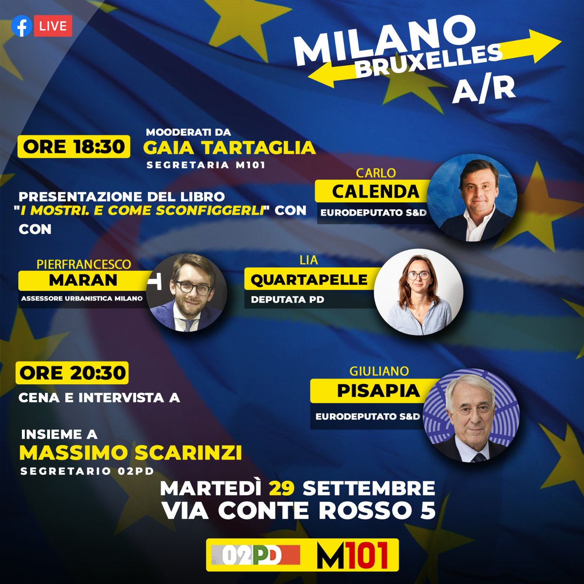 Pierfrancesco Maran MEP tweet media