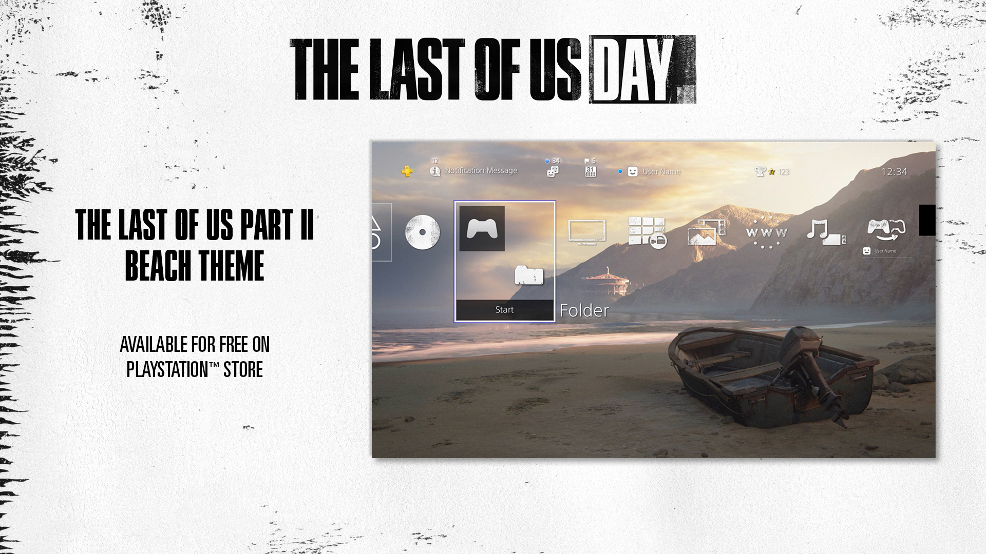 プレイステーション公式 Na Twitterze Ps4用テーマ無料配布 本日 The Last Of Us Day を記念して The Last Of Us Part Ii の新たなps4用テーマ 浜辺 を無料配信 期間限定で各種アバターも無料配信中 テーマdlはこちら T Co X9ncgmalu6