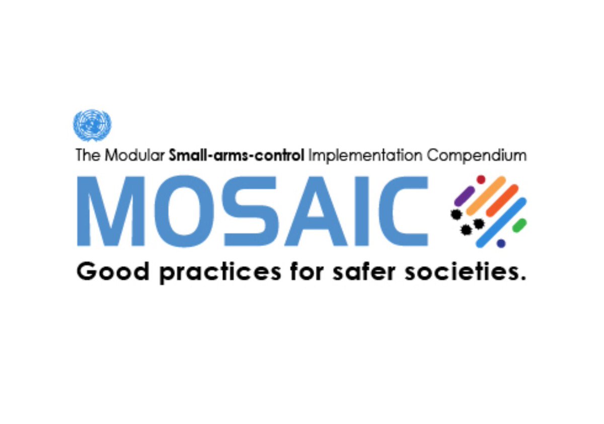 New! @UN_Disarmament launched additional modules to the @UN Modular small-arms-control Implementation Compendium (MOSAIC) which shares good practices to help Member States improve the #SALW #armscontrol measures. Find them here 👉 https://t.co/kZVy2Nz5OV https://t.co/tU6G3GsBnl