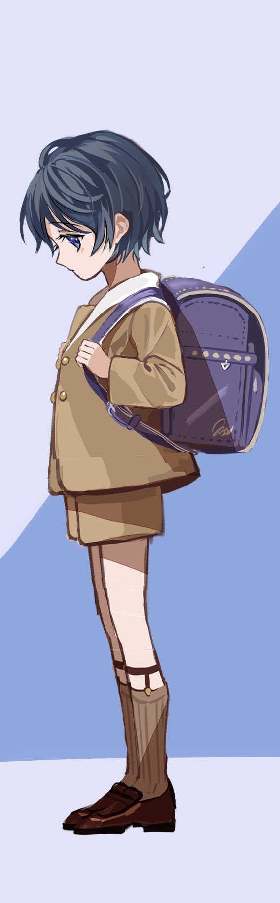 やや 神楽さんをショタ化してランドセルを背負って欲しかった絵 T Co Omhy1q6yef Twitter