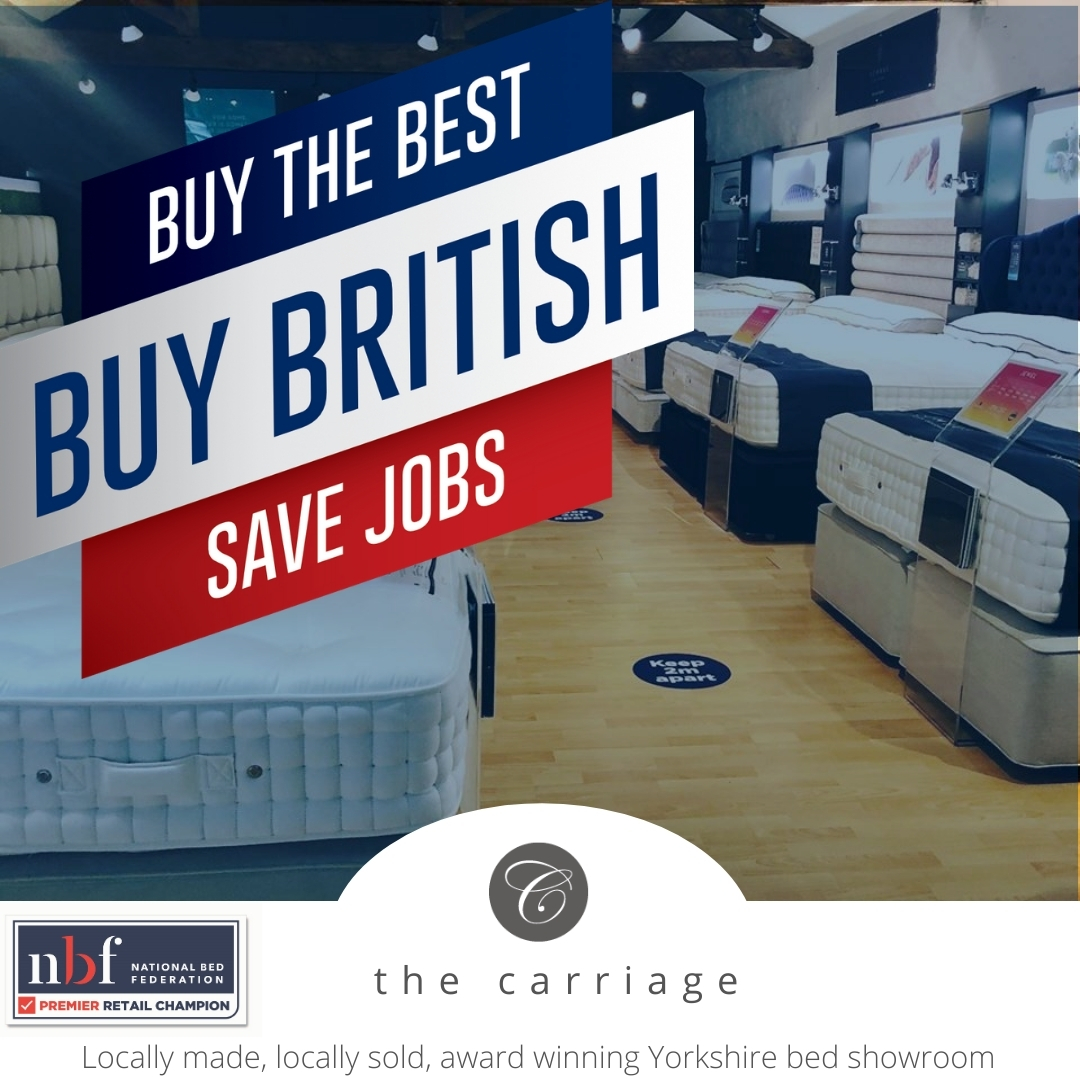 The first thing to look for when buying a new bed is the NBF approval stamp, that way you can you be sure that you are going to buy a new #mattress that is everything it says it is.  #BuyBritishFurniture  #fridayvibes