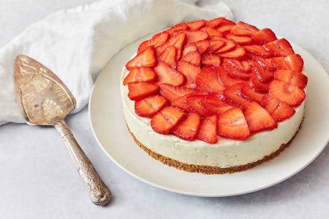 Riddle: strawberry cheesecake