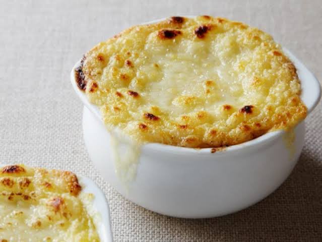 Rook: cheesy french onion soup