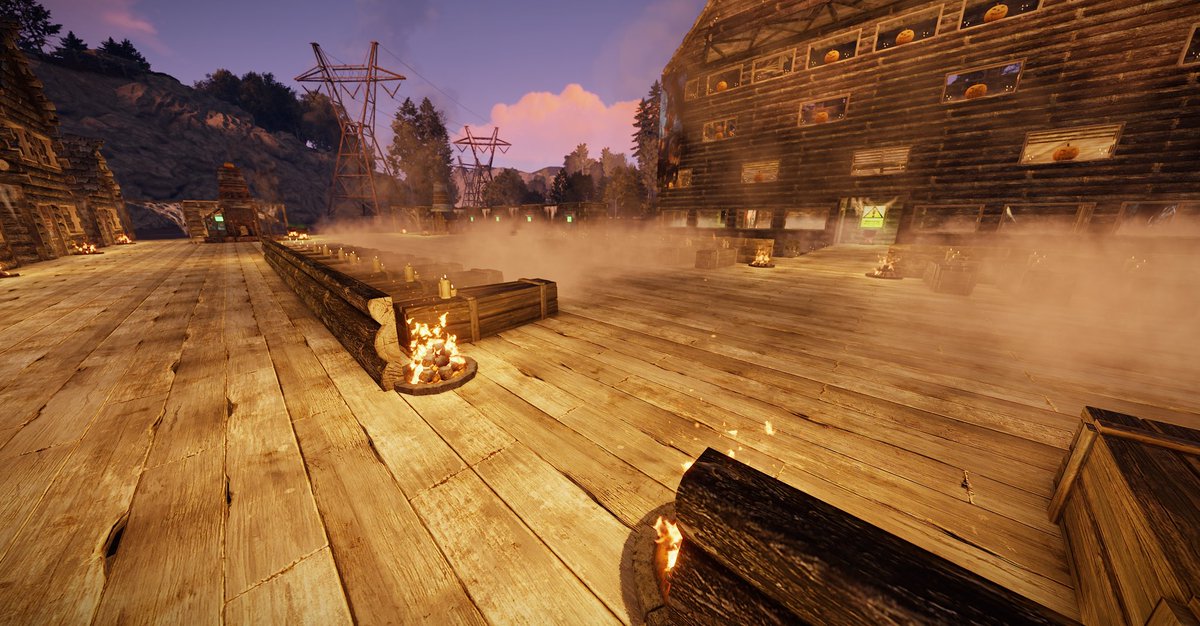 Rust_A_Holics's tweet photo. Things have gotten quite busy over at Rust-A-Holics PVE! 👻🎃💀😈

Halloweentown 2020 goes live in 6 Days! An early preview is available now at E6 if you’d like a sneak peak ahead of time!

@playrust @FcpnchStds #playrust #facepunchstudios #gaming  #pcgaming #games https://t.co/aixKs5iNc9