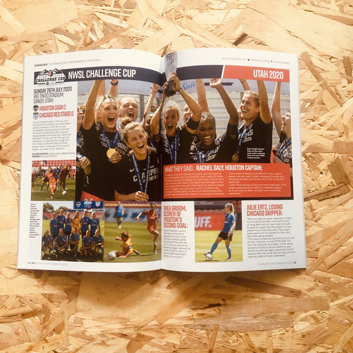 StanchionBooks's tweet photo. We are now stocking @SheKicksMag - the magazine for women's football. 

#62 has interviews w/ @KitGraham @EllieRoebuck_ @MazPacheco @Janinevanwyk5  @GemDav6 + words by @KerysHarrop  @helenwardie10 @GlennMoore7 @JLMurray17 @chris_brookes @AlyssaNaeher

🔗 https://t.co/UBkx43qVpH https://t.co/AWLnBiqYKS