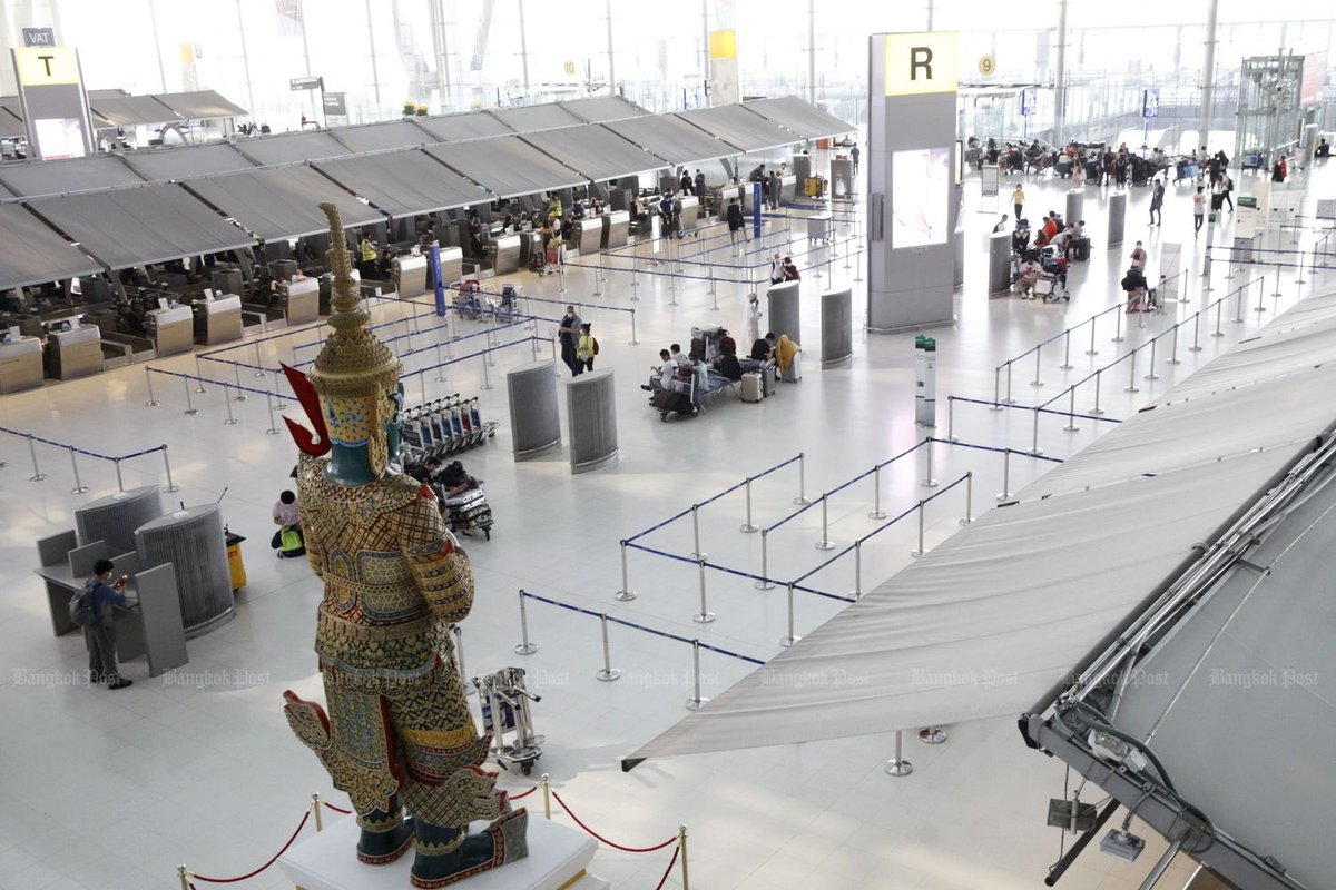 jpbweb64's tweet image. La crise du COVID et ses effets sur l’économie, alliée a un net durcissement de la politique d’immigration conduit a une reduction drastique du nombre d’étrangers en Thaïlande.