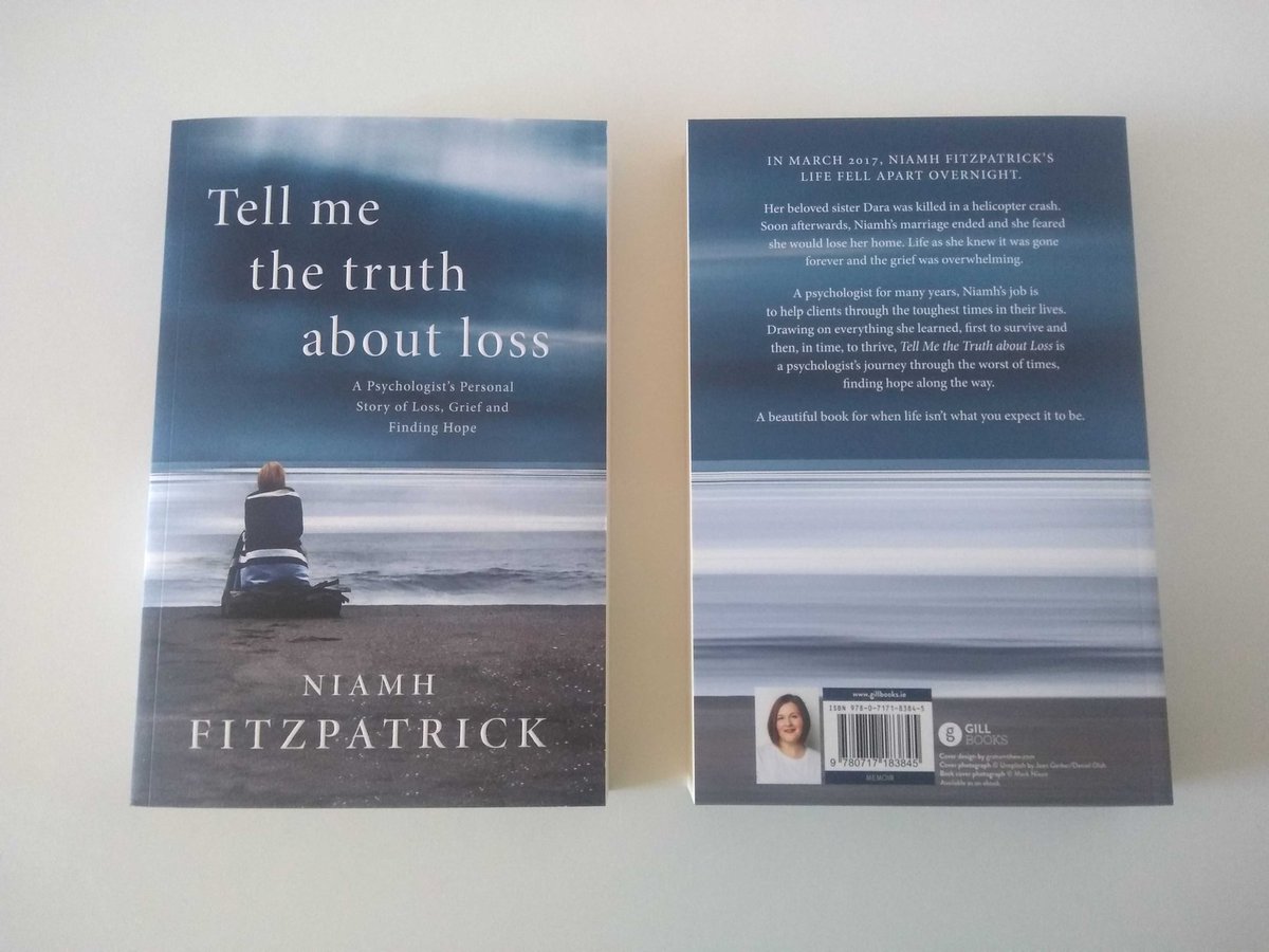 I could never have imagined that my beautiful sister would die mid-way through her life. 

I've written about what loss feels like to me. How grief nearly broke me. And how I found hope. 

#TellMeTheTruthAboutLoss is in bookshops from today. I hope you like it.❤️

<a href="/Gill_Books/">Gill Books</a>