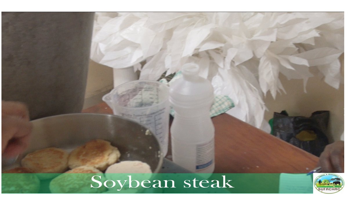 sufachac's tweet image. During the workshop, the women were also trained on the theoretical and practical session for different processes involved in the transformation of soybeans into soy-meat, soy beefsteak, and soy milk. JOIN OUR WEBSITE sufachac.org
#sufachac #soybeans #agriculture #food