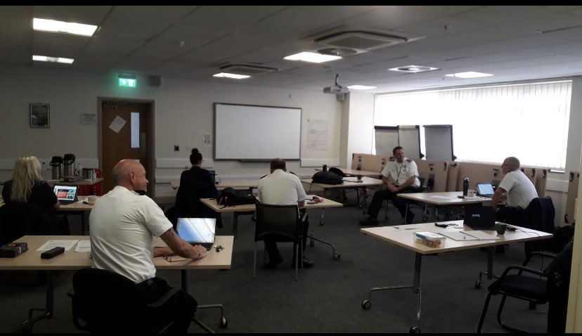 Great socially distanced Fire Investigation CPD yesterday. Guest Speaker Michael Wraight from Central Electrical Contractors delivered an insightful lecture on electrical safety and recognising electrical faults at a fire scene. #fireinvestigation #oneteam <a href="/nottsfire/">Nottinghamshire Fire and Rescue Service</a>