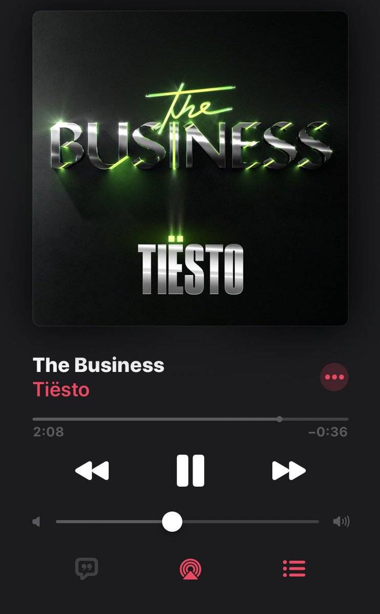 WHAT A SONG! 😍 <a href="/tiesto/">Tiësto</a> <a href="/AppleMusic/">Apple Music</a> <a href="/SpinninRecords/">Spinnin' Records</a> waiting so long and it’s arrived!!😍