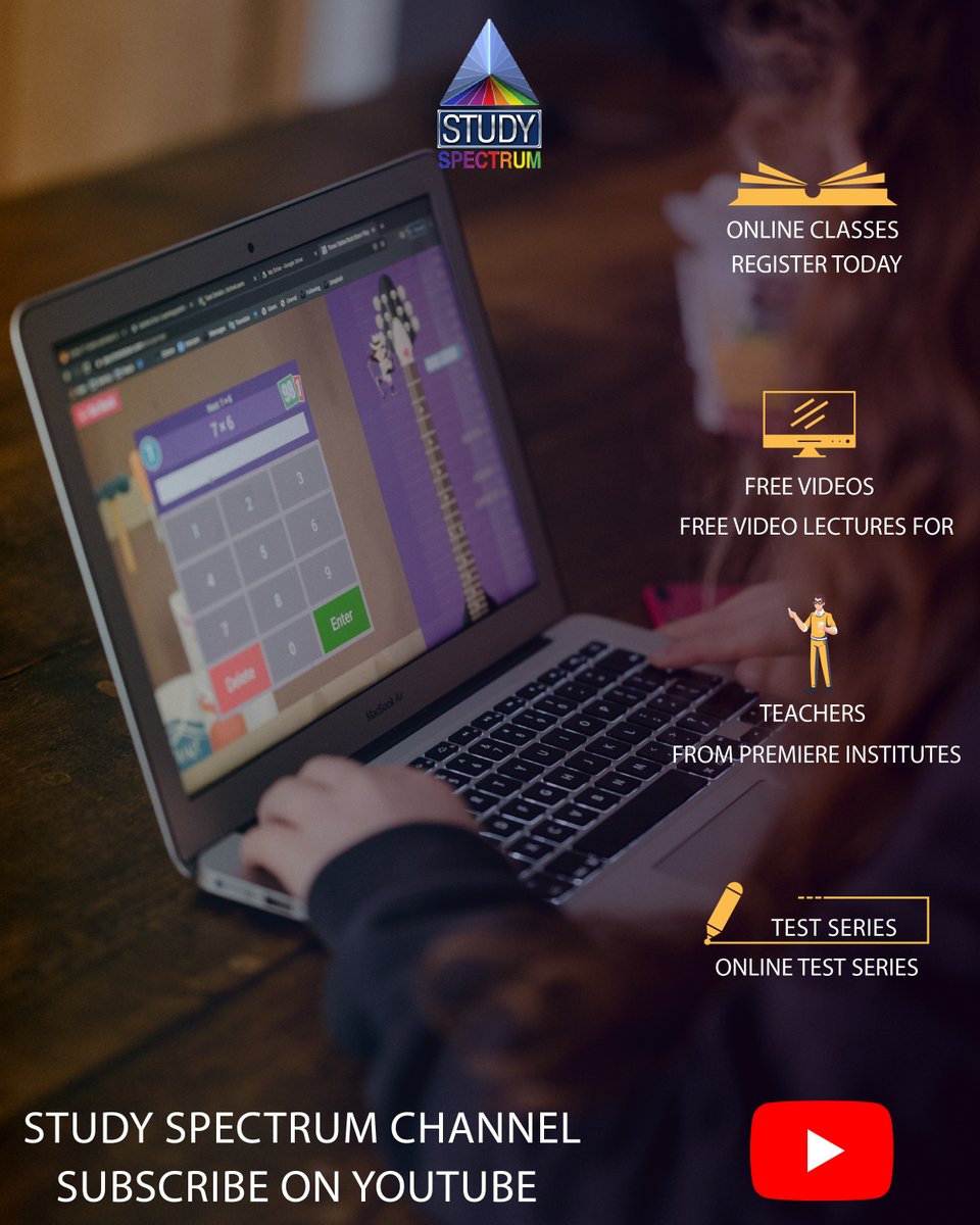 studyspectrum's tweet image. One of the most important areas we can develop as professionals is competence in accessing and sharing knowledge.
Digital online study from home
Pursue your educational dream
Register Today
#OnlineClasses#Onlinelearning#OnlineEducation #LiveClasses #Education #career