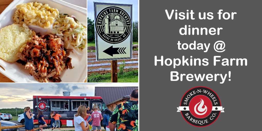smokenwheelsbbq's tweet photo. We're back at @HopkinsFarmBrew today @ 3:30pm. Our signature cheese sauce today will feature their craft beer so don't hesitate to try it. See you all soon!
#SmokeNwheelsBBQ #exploreHdG #HopkinsFarmBrewery #smokedBBQ #BBQpulledpork https://t.co/byDyRgS6Mn