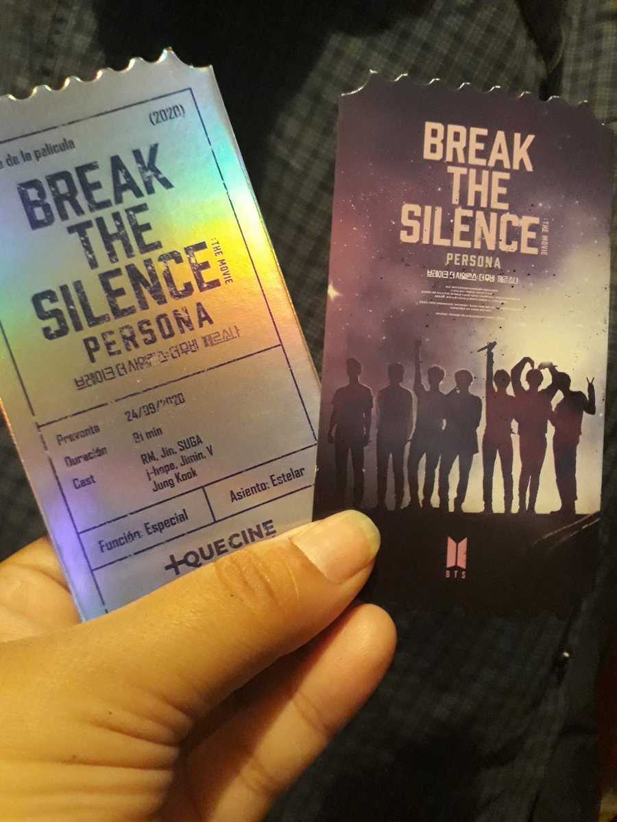 VeronicaLee79's tweet photo. #BTSencinepolis
#BTS_twt
¡Me Encanto!😍😍🤩🤩🤩💜🇲🇽Todo muy bien en el cine con los cuidados pertinentes  #BreakTheSilenceTheMovie https://t.co/ozbDcJE8t0