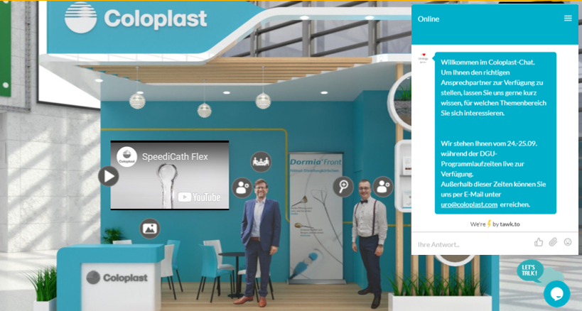 Coloplast_MD's tweet photo. Learn more about #Isiris and the new #DormiaFront: Meet us today at the online version of the #DGU20 – We are here to answer your questions live in our Chat 💬 or Videocall 🙋🙋‍♂️ at our virtual booth @dgukongress https://t.co/3mh3NEzhjI https://t.co/l7s6XckR1s