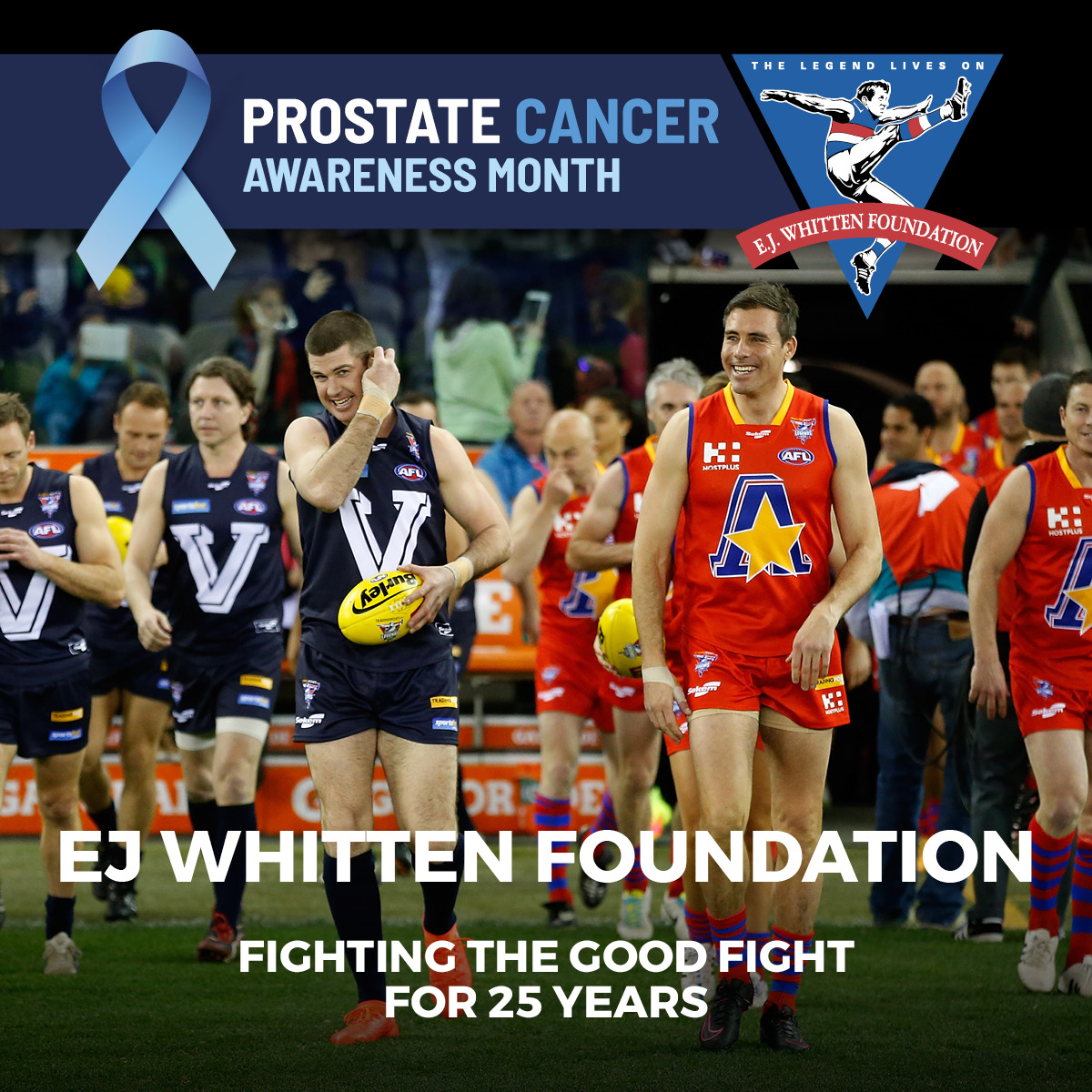 Normally the <a href="/AFL/">AFL</a> bye weekend means the Legends Game is on <a href="/7AFL/">7AFL</a> Unfortunately no game due to COVID this year but let's remind ourselves of the message "Time to Test" get an annual Health Check with the Doc. It could save your life!