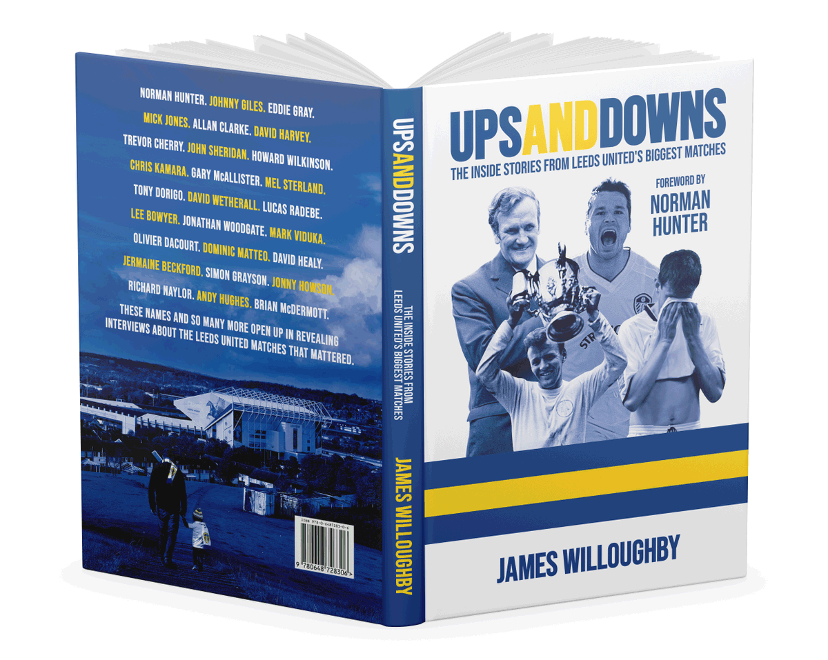 StanSportFC's tweet photo. @jwilloughby26 @upsdownslufc @LUFC And best of all, this tale of one of England’s most famous clubs is written by one of Australia’s biggest Leeds fans - who interviewed more than 70 club legends 🤍🇦🇺

#OptusSport #MOT @jwilloughby26 https://t.co/HPENG3fWjv