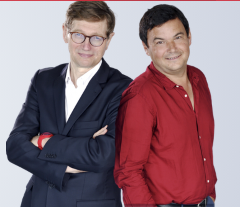 tcabarrus's tweet photo. Voilà comment en une phrase, #DSeux a mis #KO #ThomasPiketti sur la #5G: "Le sujet n'est pas la croissance ou la décroissance, mais la #carbonation ou la #decarbonation du numérique." #franceinter https://t.co/XZee2MjB9E