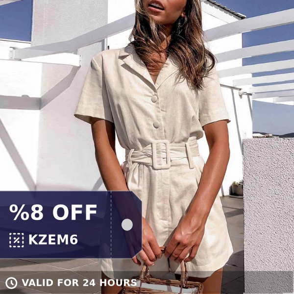 Styleif2's tweet image. Check out this product 😍 Conmoto button belt tie summer plusysuits romper women causal linen beach... 😍 
by styleif starting at $33.42. 
Show now 👉👉 styleif.com

#fashionlovers #fashion