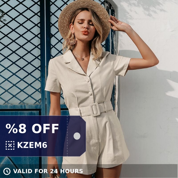 Styleif2's tweet image. Check out this product 😍 Conmoto button belt tie summer plusysuits romper women causal linen beach... 😍 
by styleif starting at $33.42. 
Show now 👉👉 styleif.com

#fashionlovers #fashion