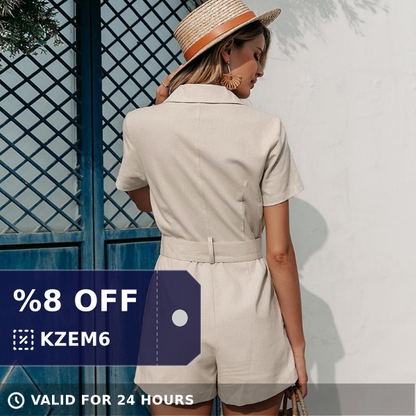 Styleif2's tweet image. Check out this product 😍 Conmoto button belt tie summer plusysuits romper women causal linen beach... 😍 
by styleif starting at $33.42. 
Show now 👉👉 styleif.com

#fashionlovers #fashion