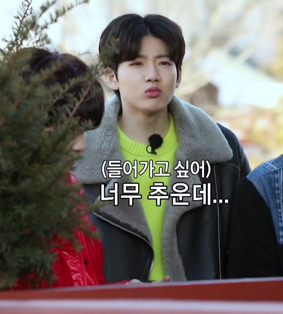 he talks in pout