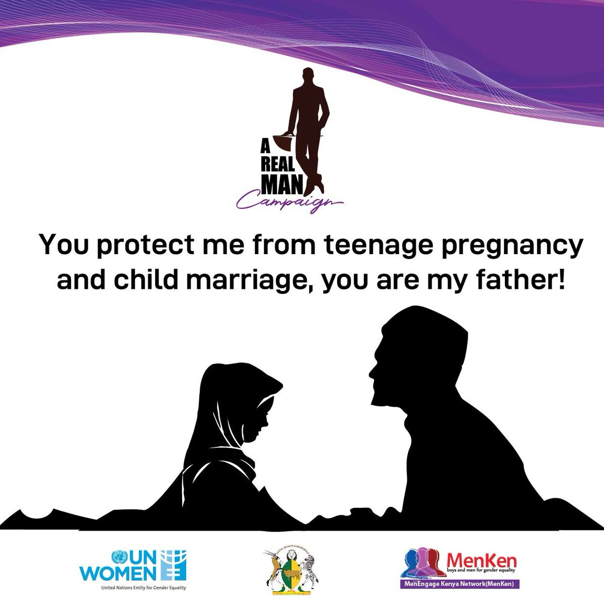 Freddieochie's tweet photo. We urge men to firm up their care giving roles and use their power to protect their children from all forms of child abuse and exploitation. The part they play can't be underestimated.
#ARealManCampaignKe
##Fatherscare #IamaRealFather
#ProtectivePower https://t.co/YMaEye4kgJ