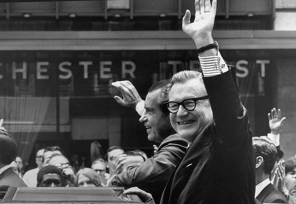 HistoryVille's tweet photo. 41st Vice President of the United States, Nelson Rockefeller died of a heart attack at the age of 70 on January 26, 1979, while, allegedly, having sex with his assistant.

The New York magazine then wrote: "Nelson thought he was coming, but he was going." #HistoryVille https://t.co/9tpRvkjkS9