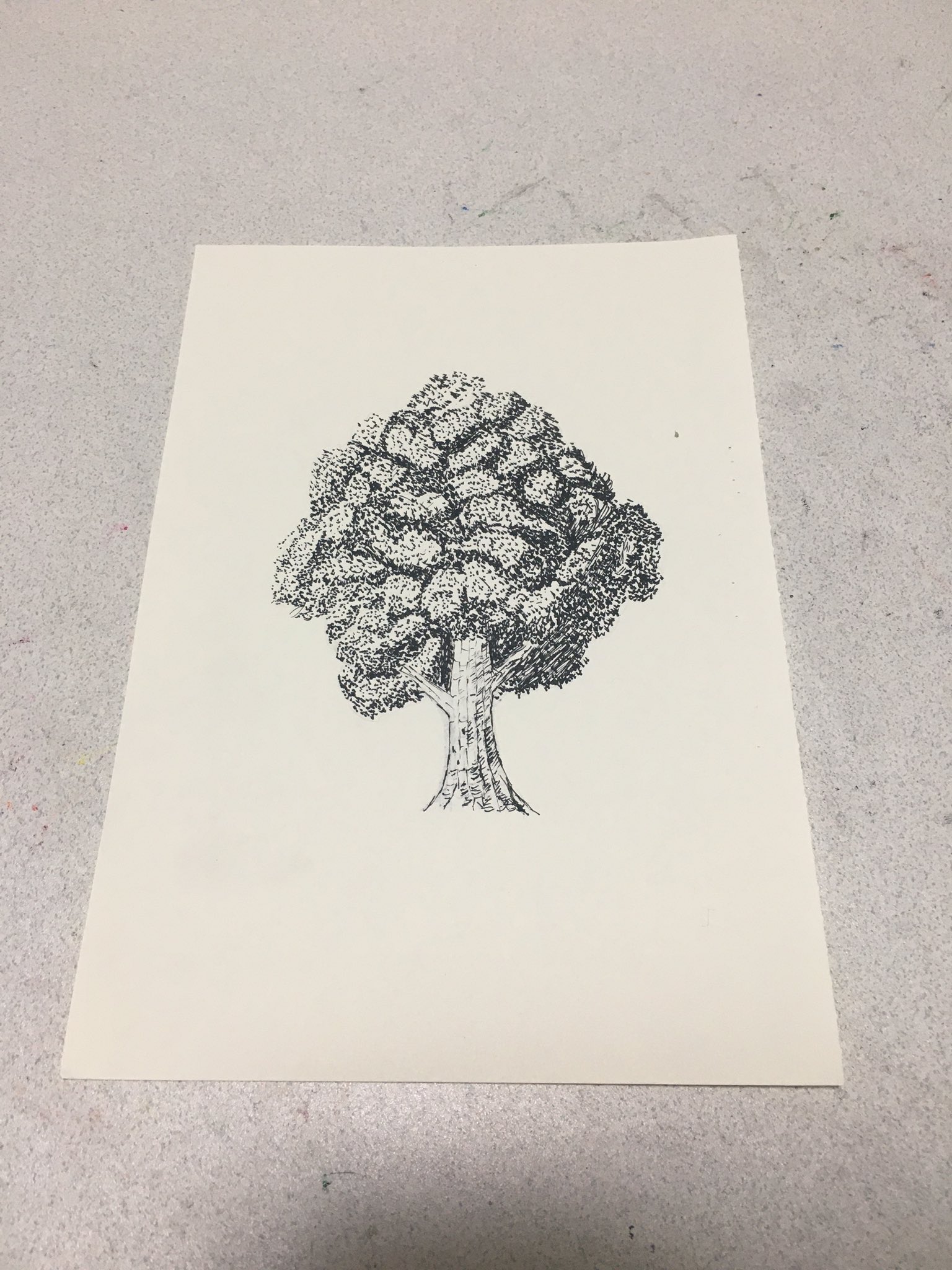 ボールペン画☆白黒 fumi on X: 