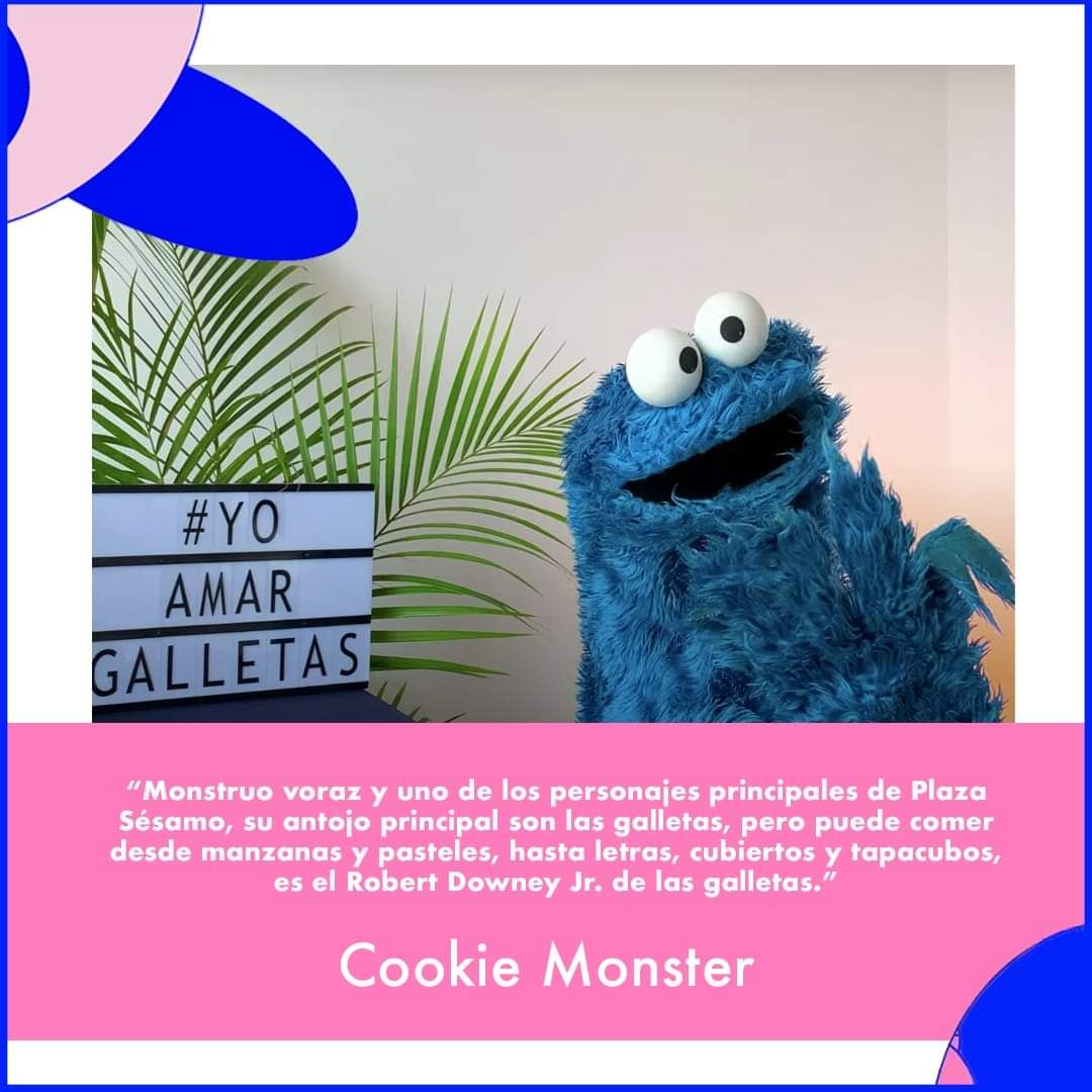 _tedxpolanco's tweet photo. @MeCookieMonster nos enseñó a "Inhalar galleta, exhalar negatividad".
¿Ya lo practicaste? 
De los mejores consejos que nos dió este monstruo voraz en nuestro evento pasado, #WhatNow?

#TedxPolanco #WhatNow? https://t.co/knA348vqOd