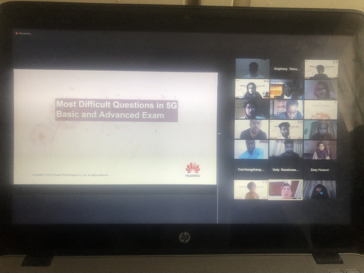 wakeanda_'s tweet photo. Day 5: Q&A WITH THE COURSE INSTRUCTORS #SeedsfortheFutureKenya2020 Got a brief overview and elaboration of the courses we took and their relevance.Also asked questions on areas that were not clear to us #5G #AI #cloudcomputing .@HuaweiKenya #GoGreenGeeks #GGG https://t.co/NxwgxA1JEk
