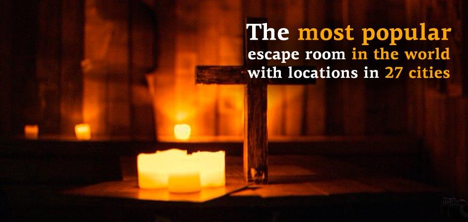 We built this game in 27 cities around the globe. 

Now you can try it in London:

Saint Angelo’s Castle - komnata.co.uk/london/escape-…