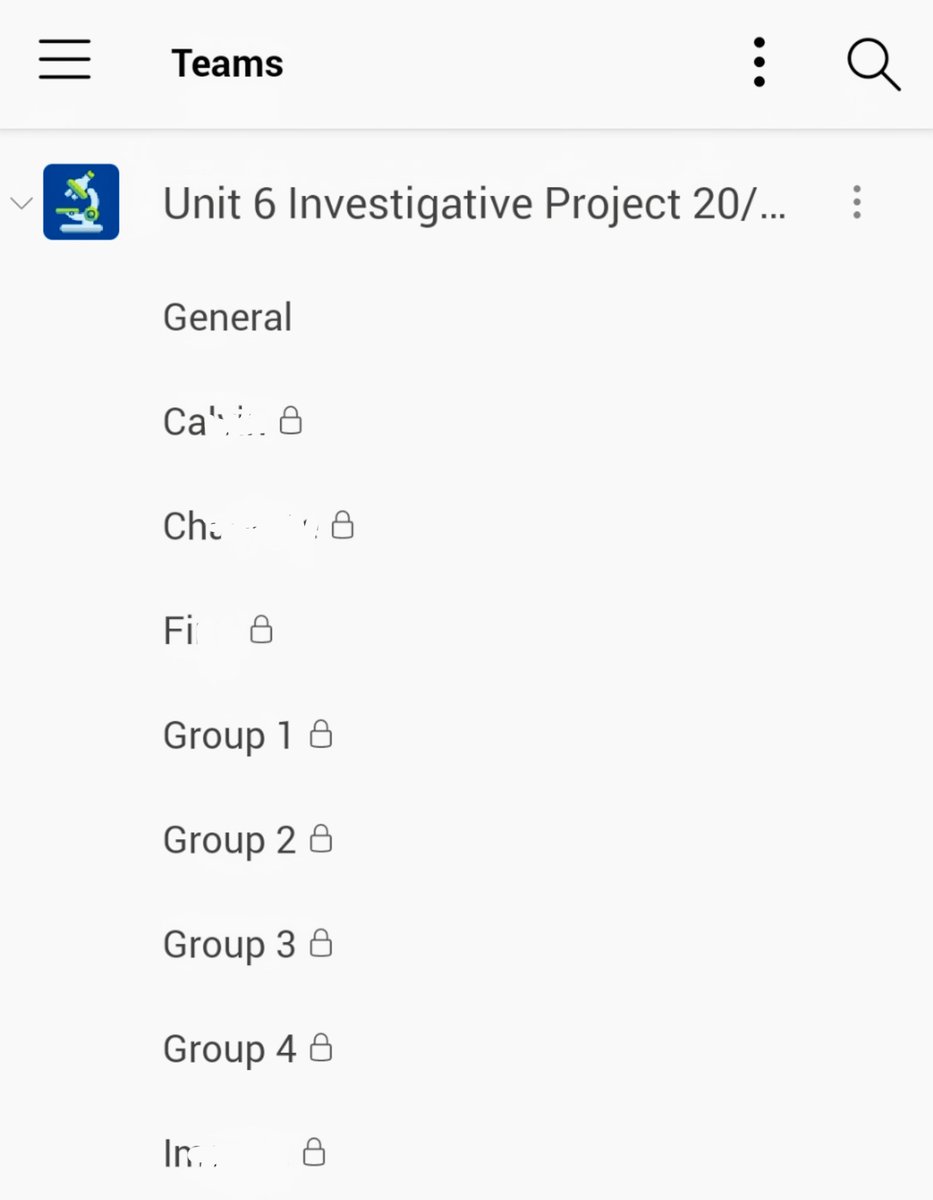 Setting up private channels in <a href="/MicrosoftTeams/">Microsoft Teams</a> for individual students and groups. Great for project break out rooms and a place to communicate 1 -1 with individual students. The files tab can then be used to collaborate and give feedback on student work. Gives great flexibility.