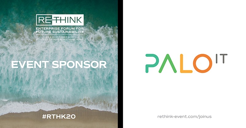 Welcome <a href="/PaloITHongKong/">PALO IT Hong Kong</a>  to Rethink 2020! An #Agile development &amp; global #innovation company...also the first B-Corp in HK tech!  Join their workshop on Day 2: Measuring the impact of sustainable digital initiatives💡#RTHK20 🌏  

Link in bio.🌳#globalimpact #tech #sustainability
