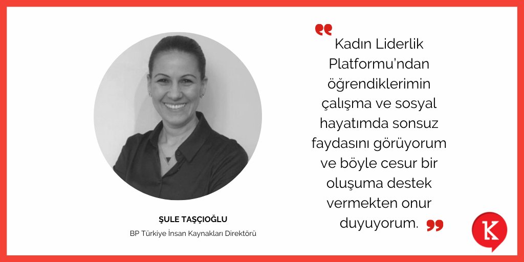 Kadın Liderlik Platformu üyelerinden BP İnsan Kaynakları Müdürü, #ŞuleTaşçıoğlu deneyimlerini bizimle paylaştı. Katılım ve aktif liderliğin için çok teşekkürler sevgili Şule Taşçıoğlu...+ #kadinliderlikplatformu