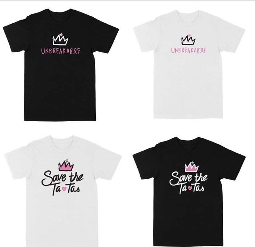 _unicornkisses's tweet photo. Giveaway 6

@KEEPITREGALSHOP breast cancer awareness month T-shirt!  

(winner chooses which design they want) 

RT this tweet for a chance to win! https://t.co/vnB8Iw2UEw