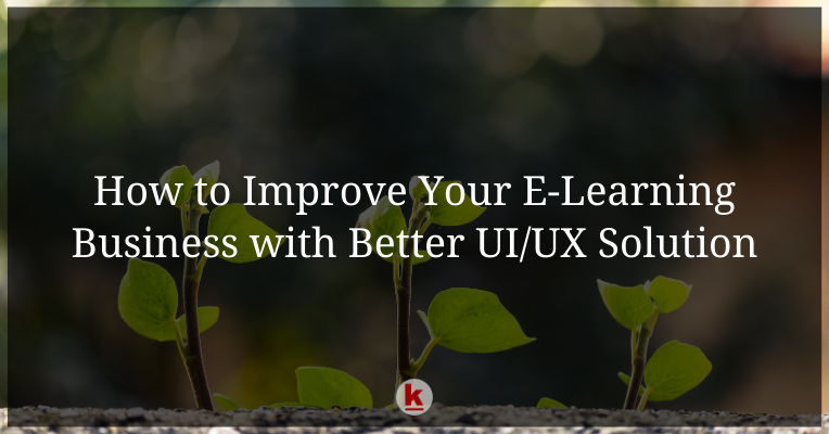 RedAlkemi's tweet photo. How to Improve Your E-Learning Business with Better UI/UX Solution!
#RedAlkemi #RedAlkemiBlog #guestposting #uiux #ui #ux
https://t.co/4CIF0UnnXj https://t.co/Vs40ztw3OX