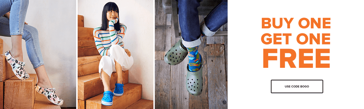 crocs buy one get one