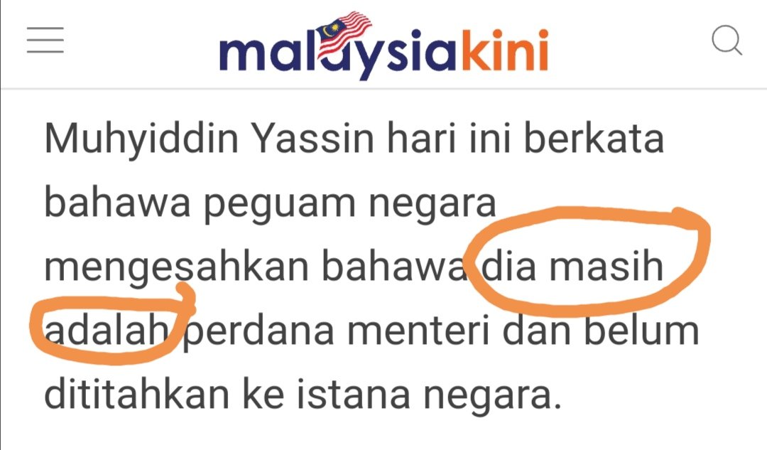 Kononnya dpt hadiah kecemerlangan kewartawanan. Dalam sehari kalau x ada 5 silap, mmg bukan <a href="/malaysiakini/">malaysiakini.com</a> lah.