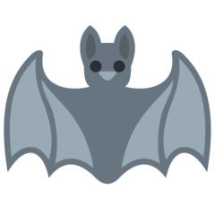 twitter. i hate this one. it could be worse and it’s not that ugly all things considered but i just hate it. the completely incoherent body shape and crunched little wings drive me crazy. this bat emoji is wretched. 2/10