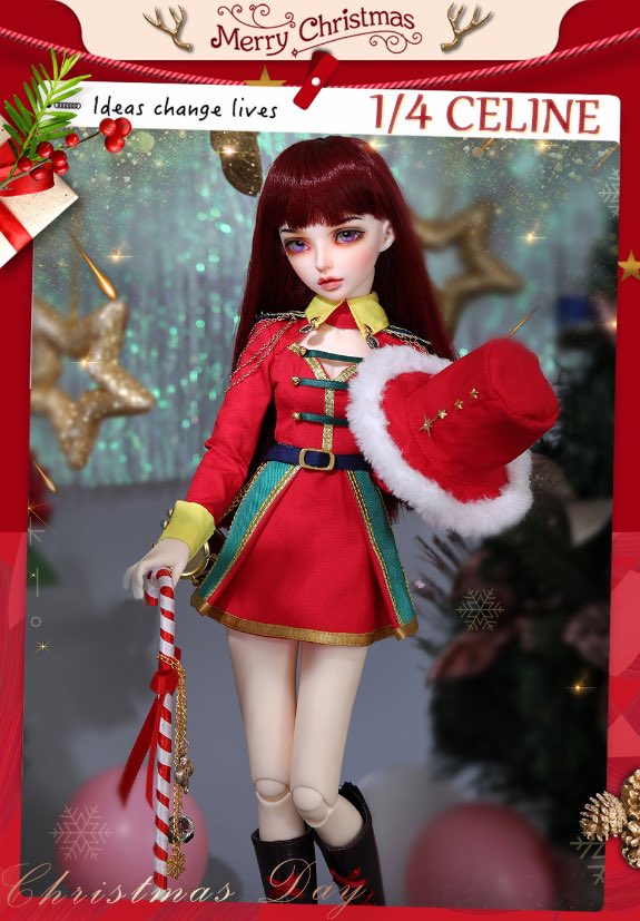 Chinabjd8's tweet photo. celineのクリスマススーツ 
2020年には3か月ぐらい残っています。新型クラウンウイルス、できるだけ早く勝つことを望んでいます。
#BJD #BJD WIG #BJD SHOES #BJD DOLL #celine #minifee #Satani #chloe #Christmas #lati #realpuki #tako #球体関節人形　#うちの子可愛い

https://t.co/XWh5PYJvSj https://t.co/EgxOG69RcG