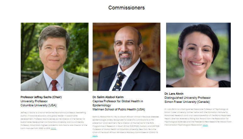 18. The Lancet Covid 19 Whitewash Commission Please email the Secretariat  https://covid19commission.org/secretariat and the Commission Members https://covid19commission.org/commissioners with your opinion about Peter Daszak and Jeffrey Sachs.Send them the DRASTIC questions if you like: https://twitter.com/BillyBostickson/status/1308106041293336576