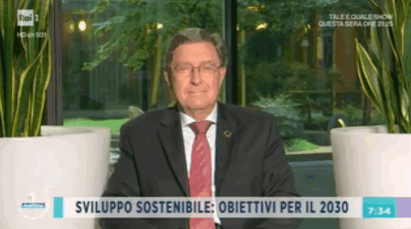 ASviSItalia's tweet photo. Enrico Giovannini: Oggi si celebra il 5° anniversario della firma #Agenda2030, un progetto ambizioso che ha valenza economica, sociale e ambientale, e che è diretto a governi, imprese e cittadini. Serve l'aiuto di tutti per realizzarlo.  #FestivalSviluppoSostenibile @Unomattina https://t.co/GA0tkKXjXf