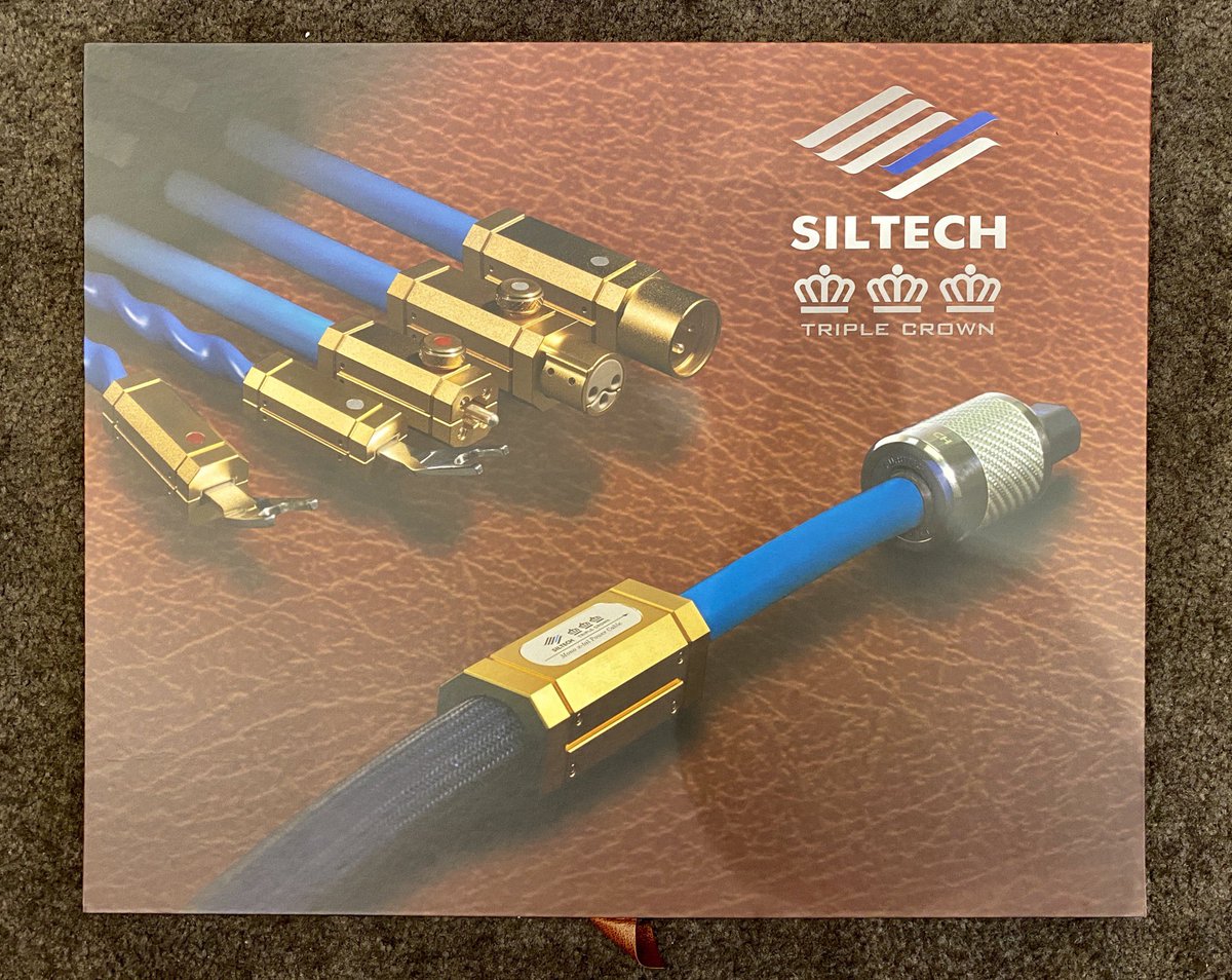Absolute_Hi_End's tweet photo. SILTECH Triple Crown Top End Power Cords arrived at Absolute Hi End #siltechcables #siltechtriplecrown #highendaudio #bestaudiocables https://t.co/MxqWczHACi